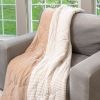 HGTV Cooling Throw Blanket Nomadic Desert Stripe 50 x 70 inches