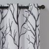 VCNY Home Kingdom Ivory Branch Grommet Blackout Curtain Panel, 40" x 84"