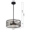 3 Light pendant light