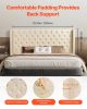 VEVOR Headboard, King Size Headboard with Adjustable Height, Comfortable Diamond Tufted for King Size Bed, W84.1 x H (54.33-60.24) x D 8.27 in