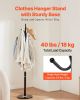VEVOR Freestanding Coat Rack Coats Tree Stand with Stable Marble Base & 6 Hooks