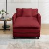 Accent Chair with Ottoman Set