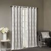 Ogee Knitted Jacquard Total Blackout Curtain Panel(Only 1 Pc Panel)